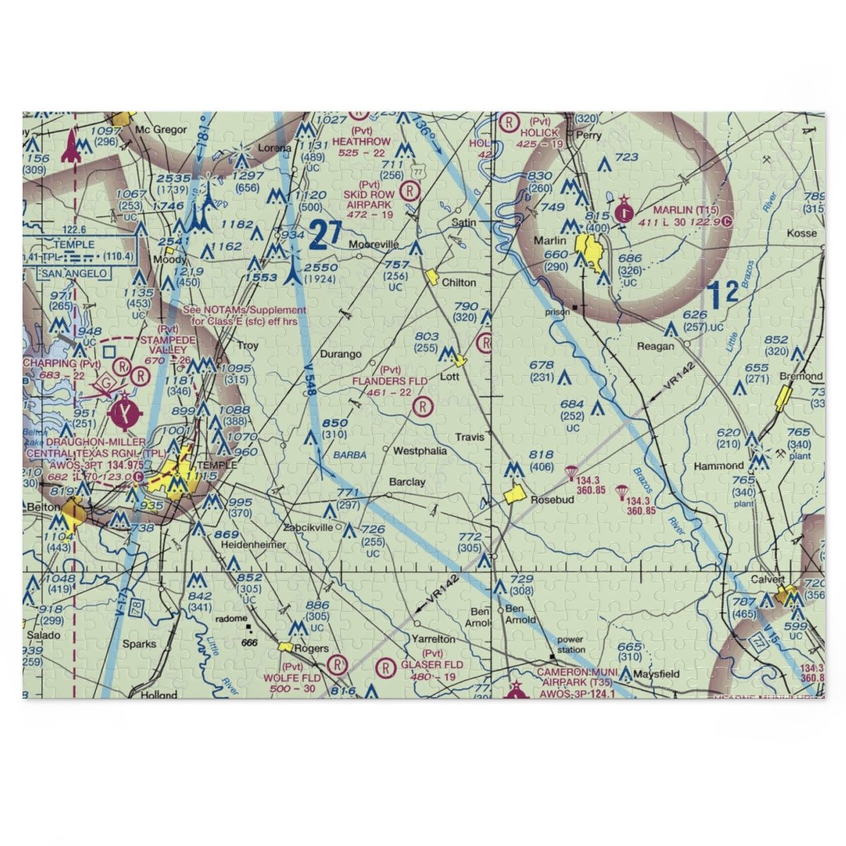 Jigsaw Puzzles - TS81 - Lott, TX