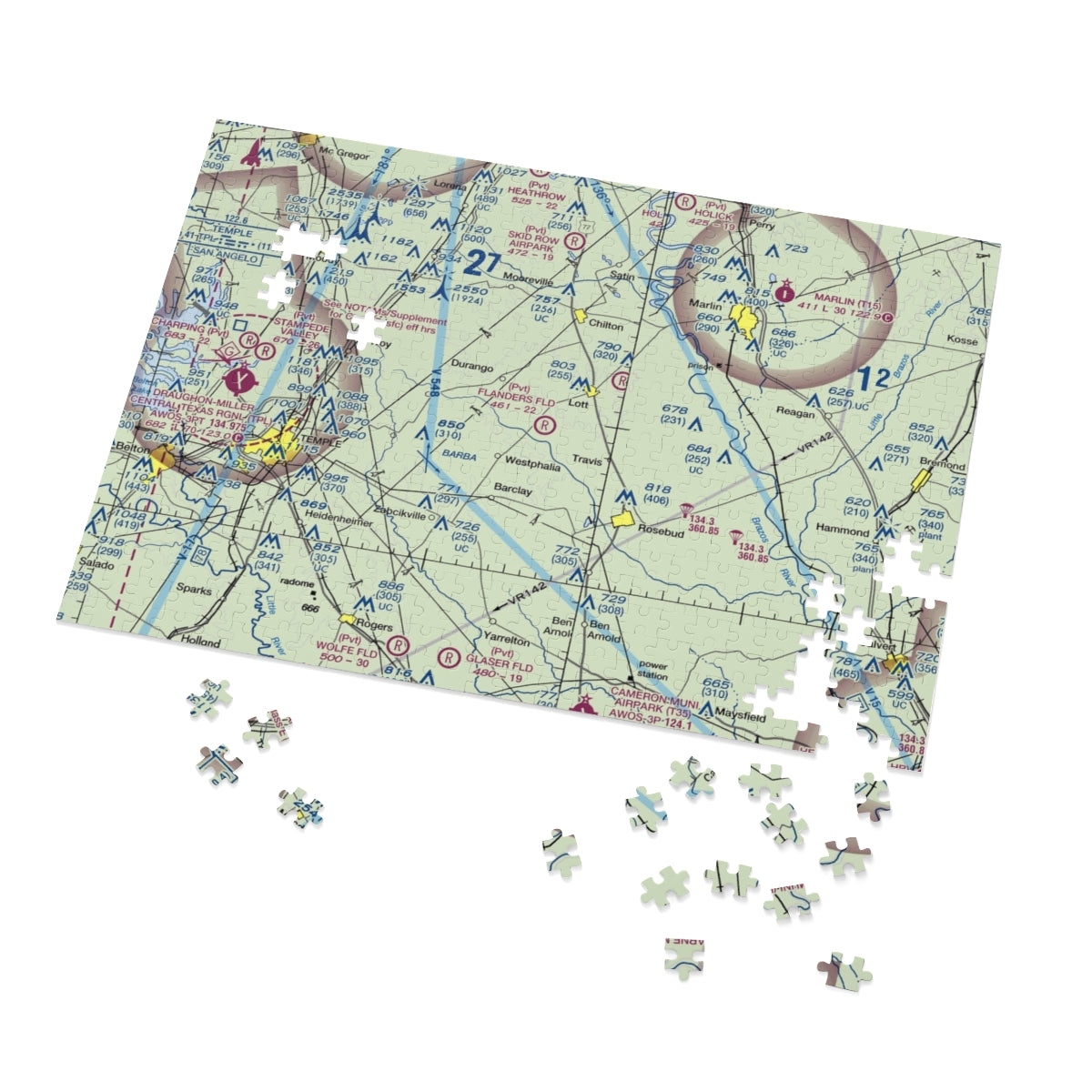 Jigsaw Puzzles - TS81 - Lott, TX