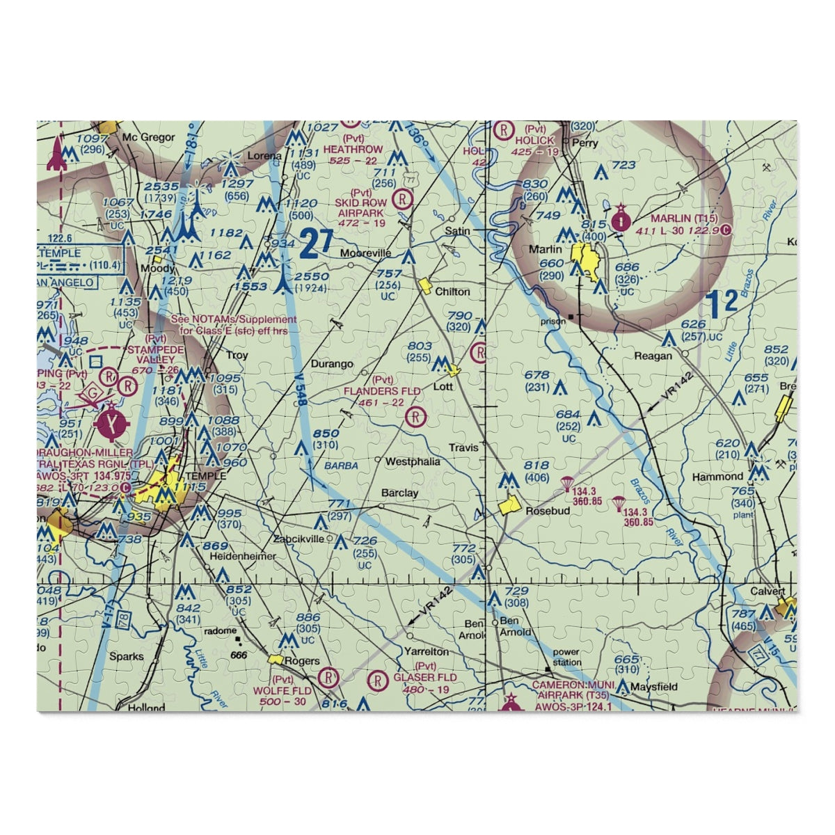 Jigsaw Puzzles - TS81 - Lott, TX