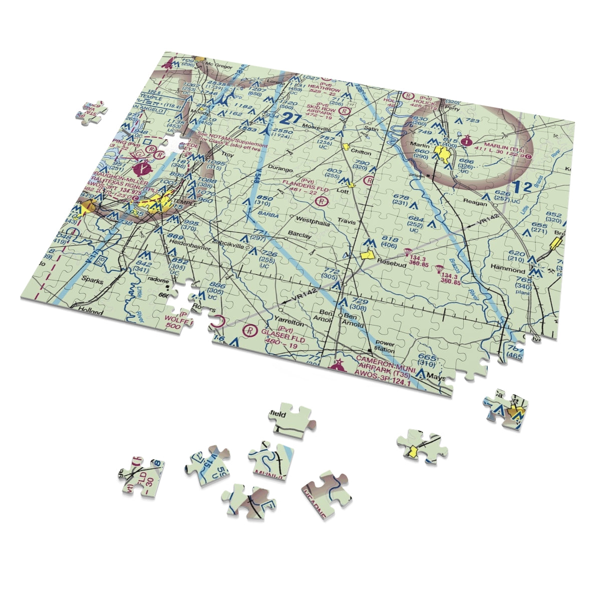 Jigsaw Puzzles - TS81 - Lott, TX
