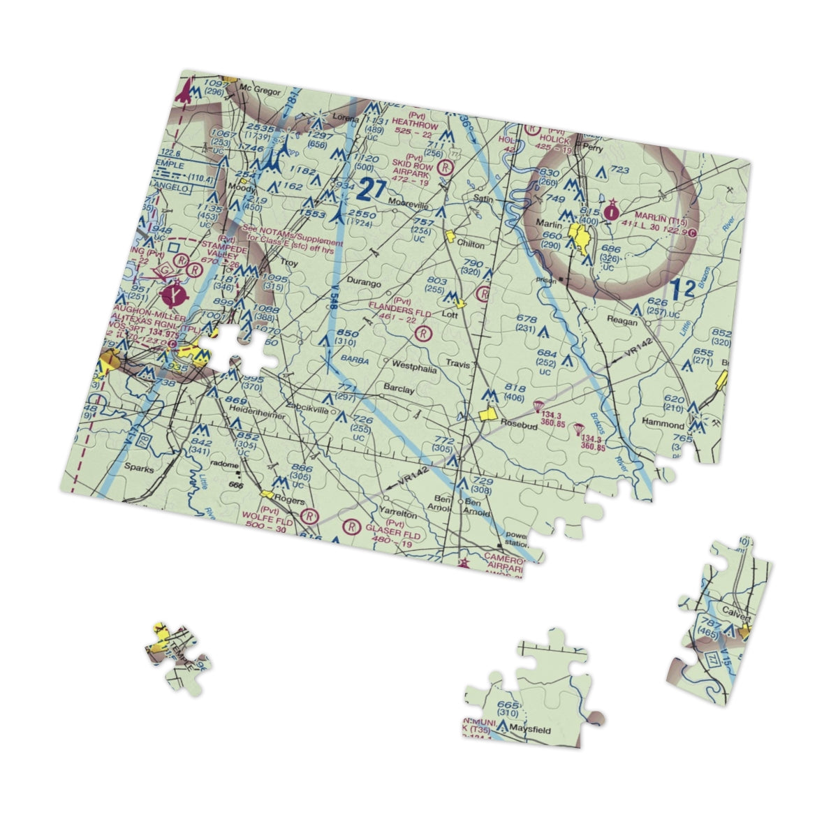 Jigsaw Puzzles - TS81 - Lott, TX
