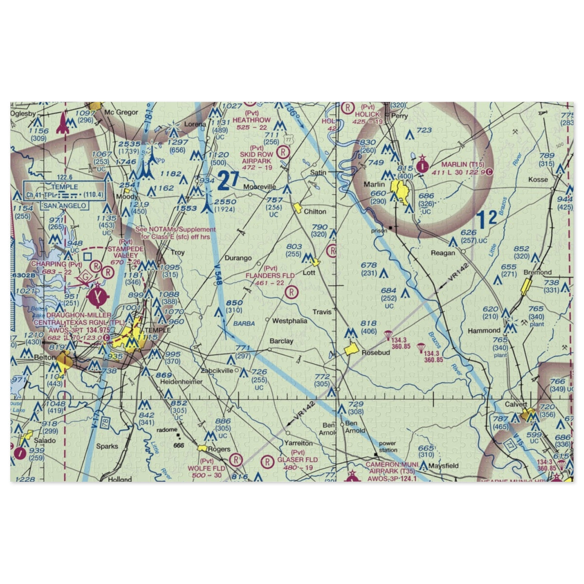 Jigsaw Puzzles - TS81 - Lott, TX