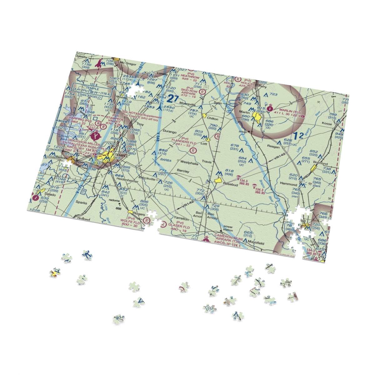 Jigsaw Puzzles - TS81 - Lott, TX