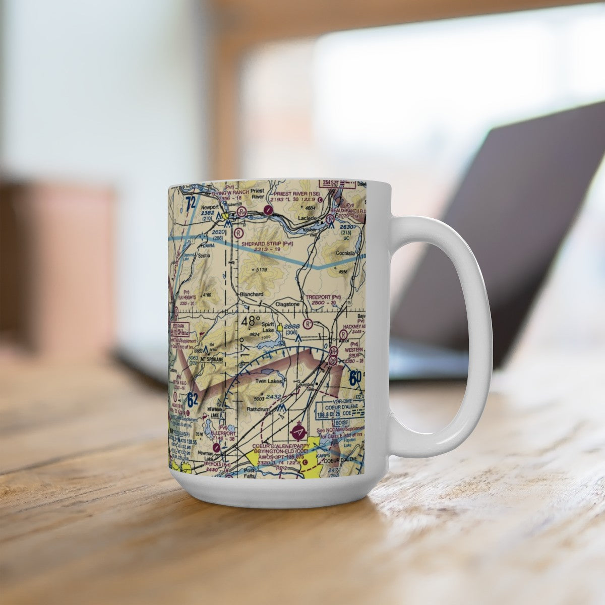 Mugs White - DEW - Deer Park, WA