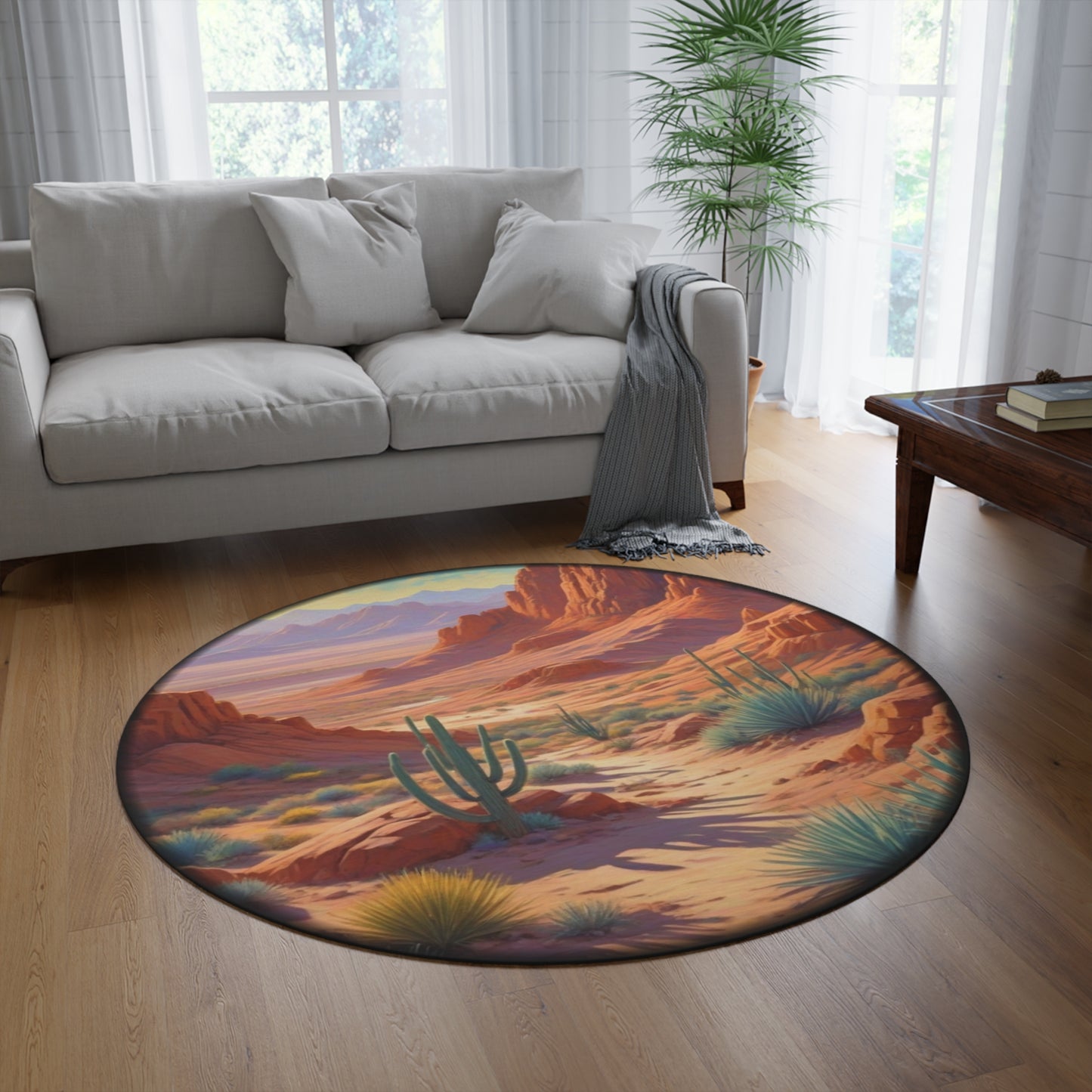 Round Rugs - Desert Valley