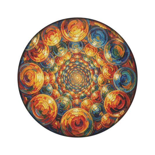 Round Rugs - Bubble Tunnel