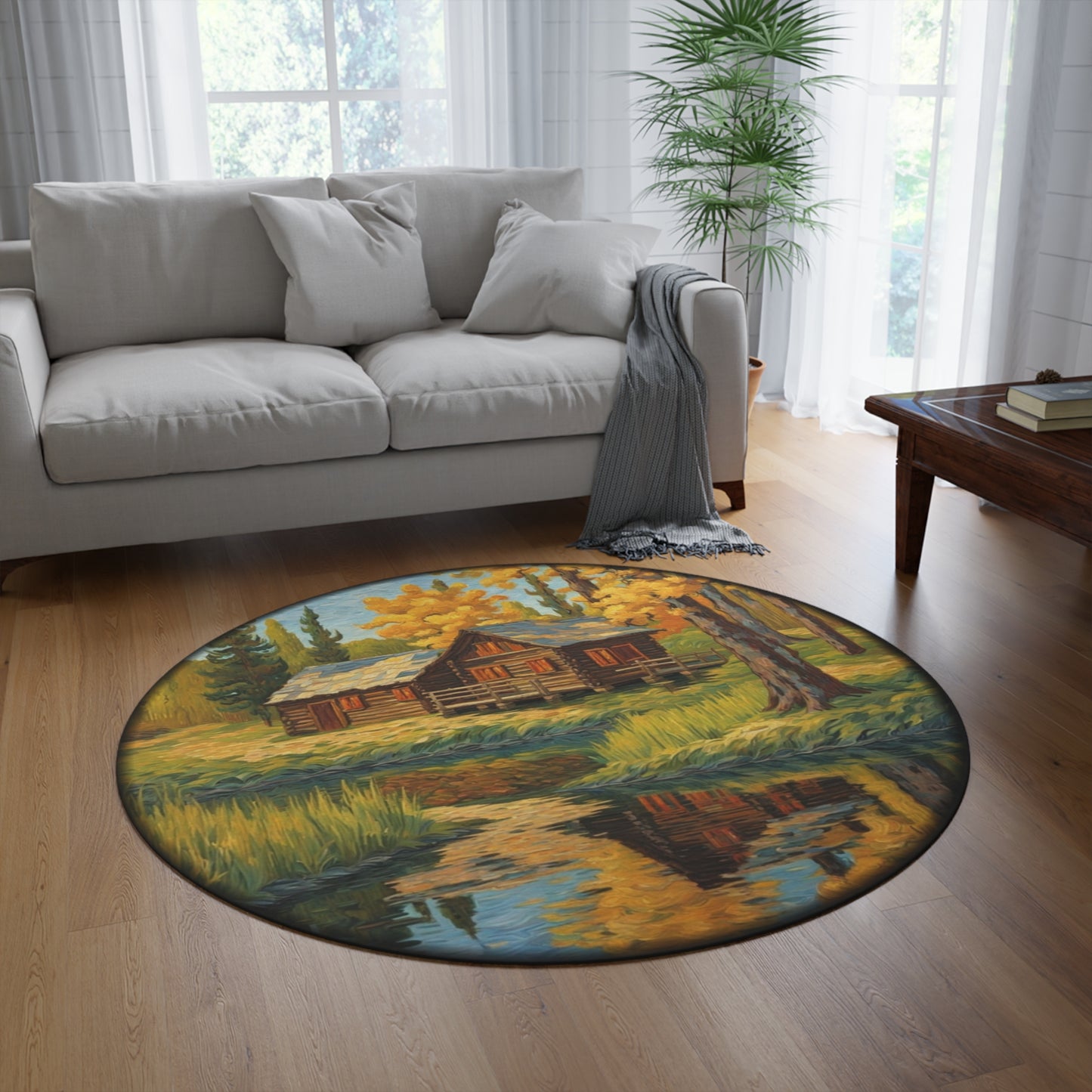 Round Rugs - Country Cabins