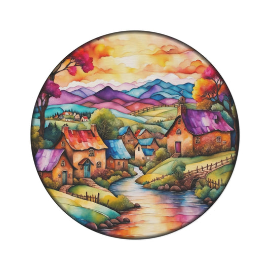 Round Rugs - Mountain Village