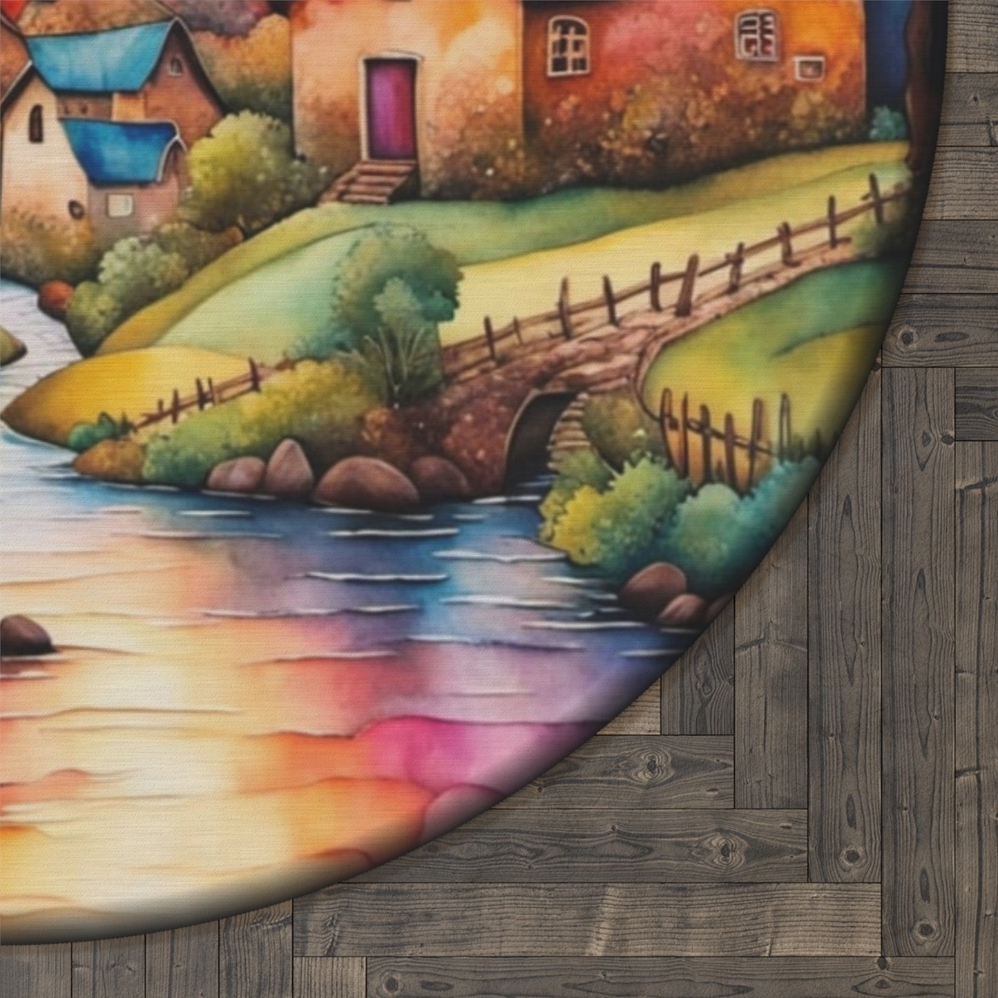 Round Rugs - Mountain Village