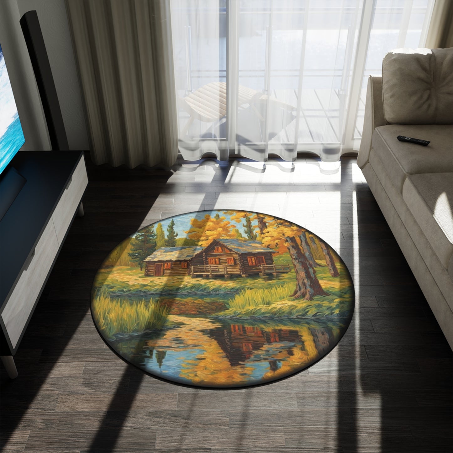 Round Rugs - Country Cabins