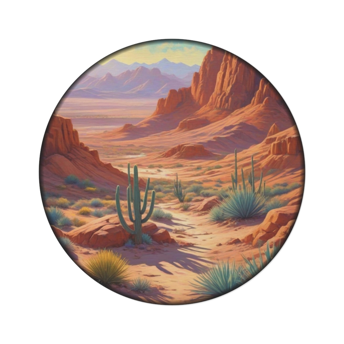 Round Rugs - Desert Valley
