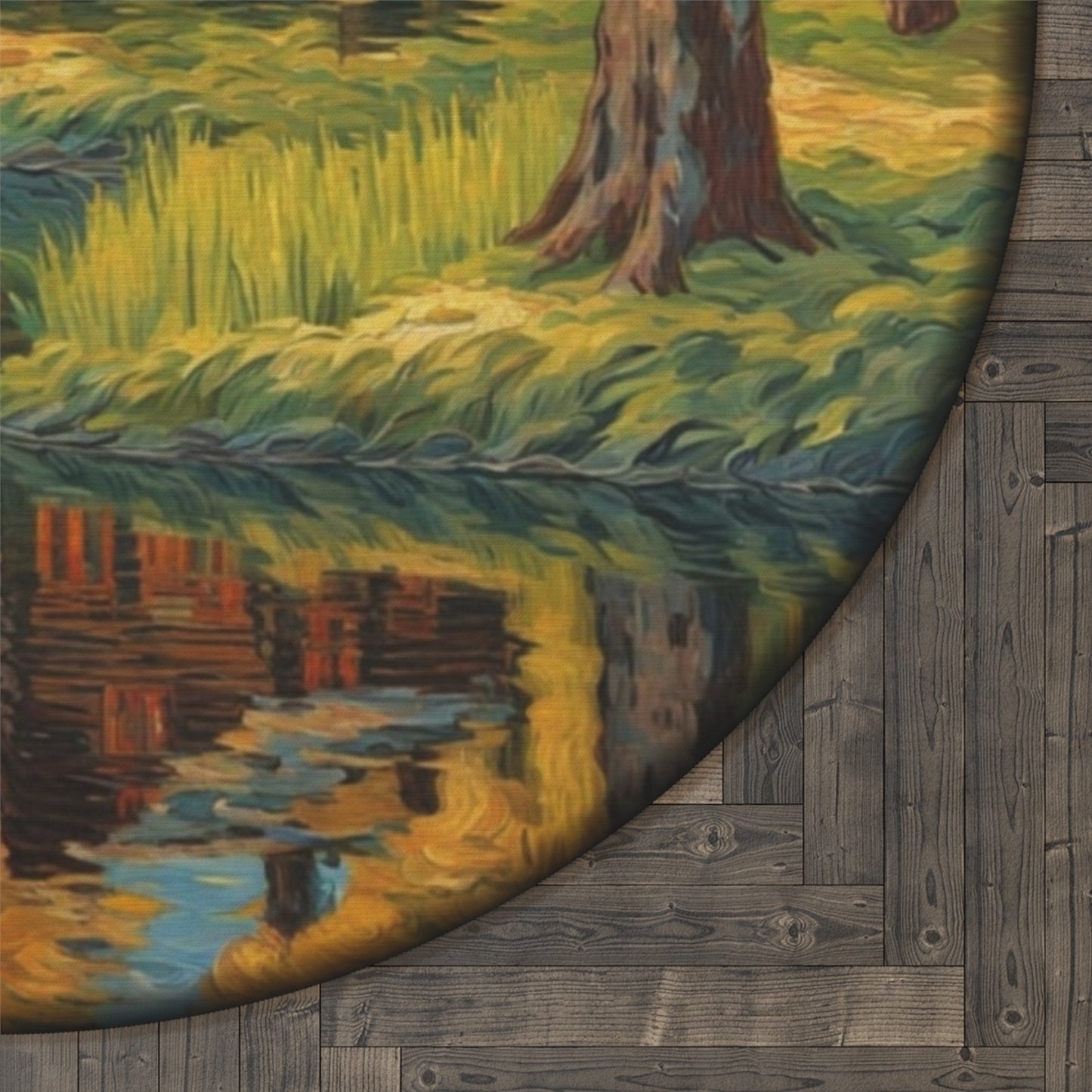 Round Rugs - Country Cabins