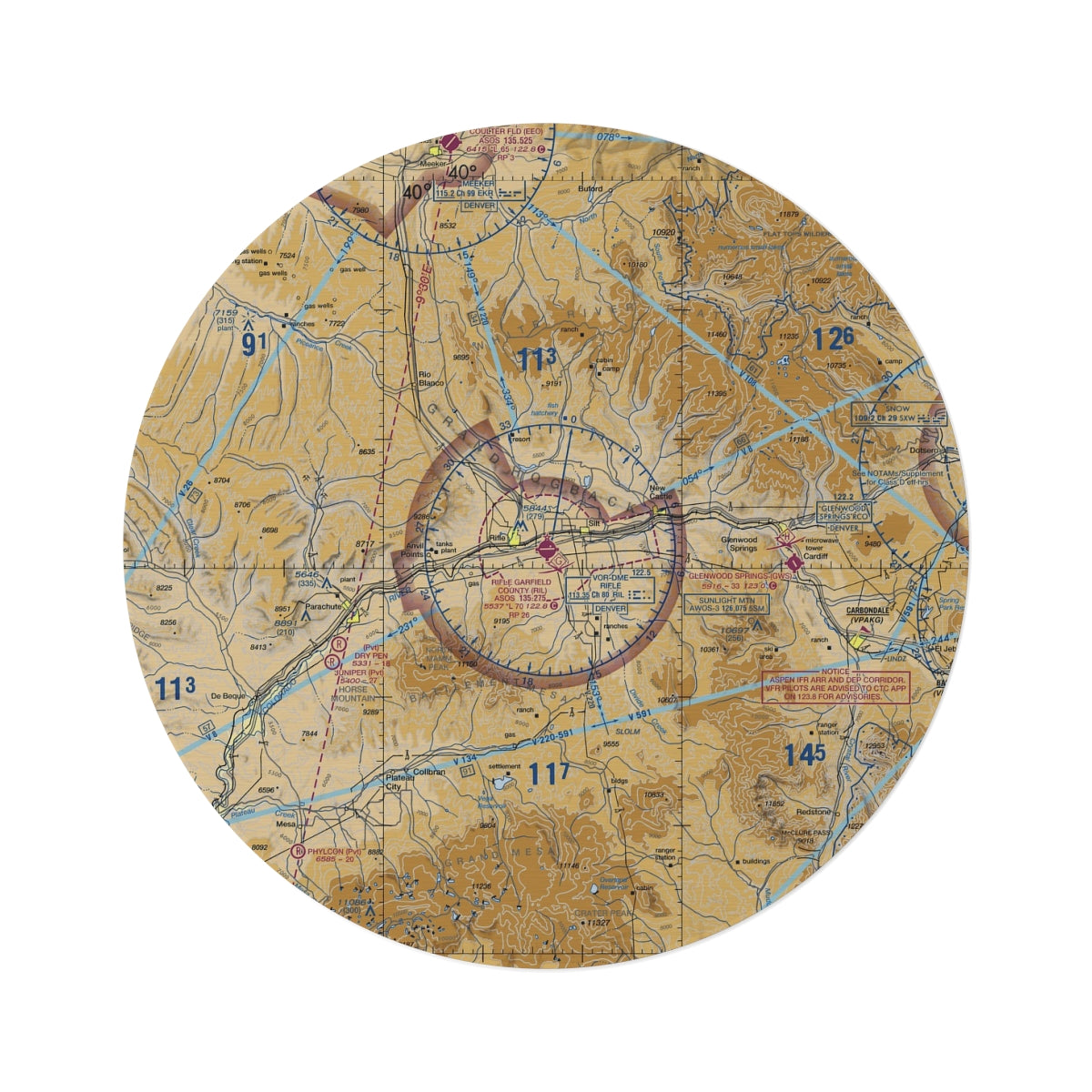 Round Rugs - RIL - Rifle, CO