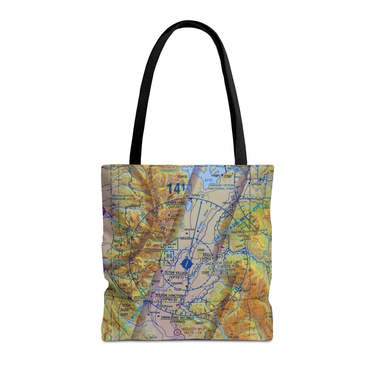 Tote Bags - JAC - Jackson, WY