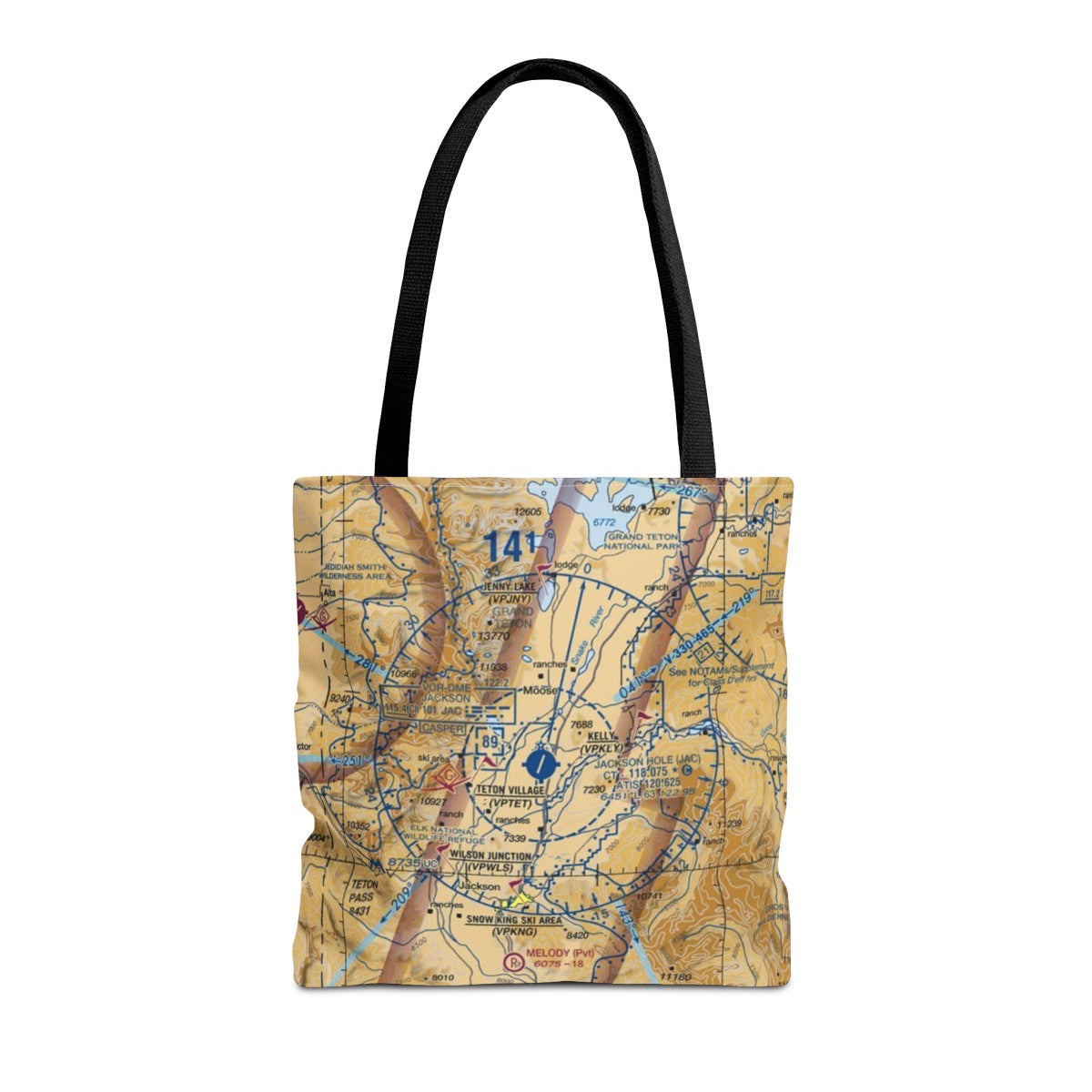 Tote Bags - JAC - Jackson, WY