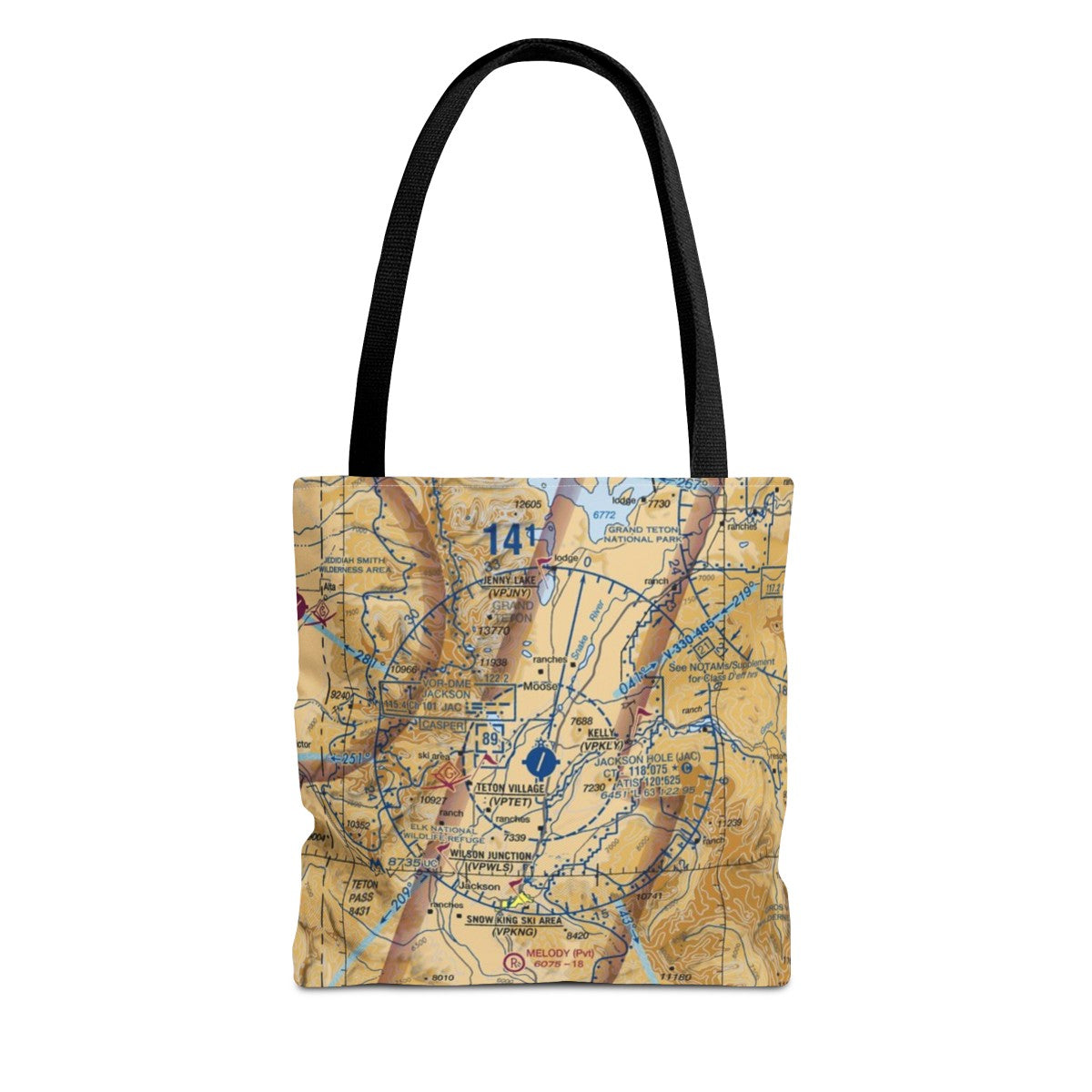 Tote Bags - JAC - Jackson, WY